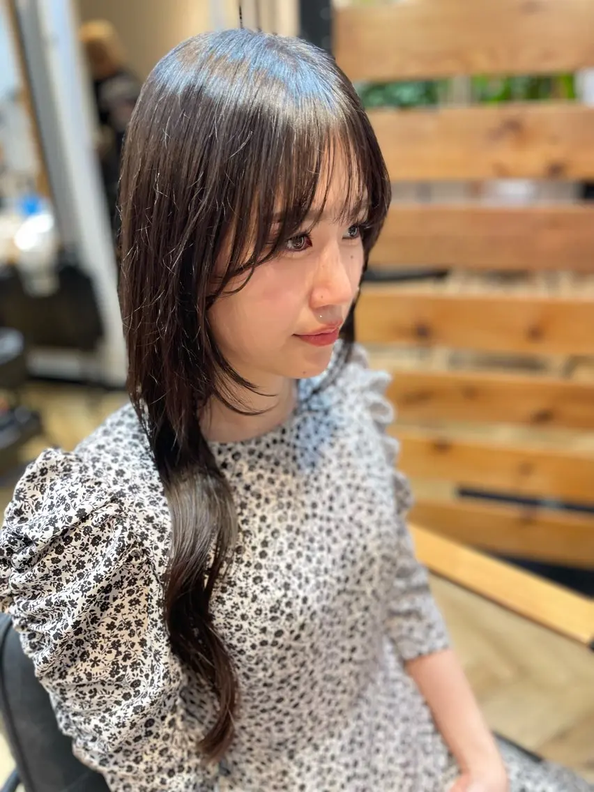 【ロングスタイル限定】カット+シャンプートリートメント ⚠️補足説明ご覧下さいの写真