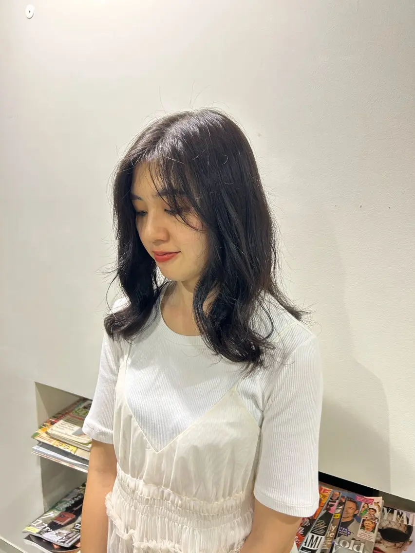 ロング レイヤー✨パーマ 🌙 nanacoのヘアスタイル