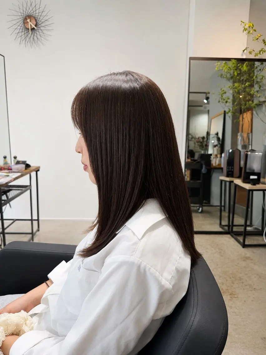ミディアム 中山 敦貴のヘアスタイル