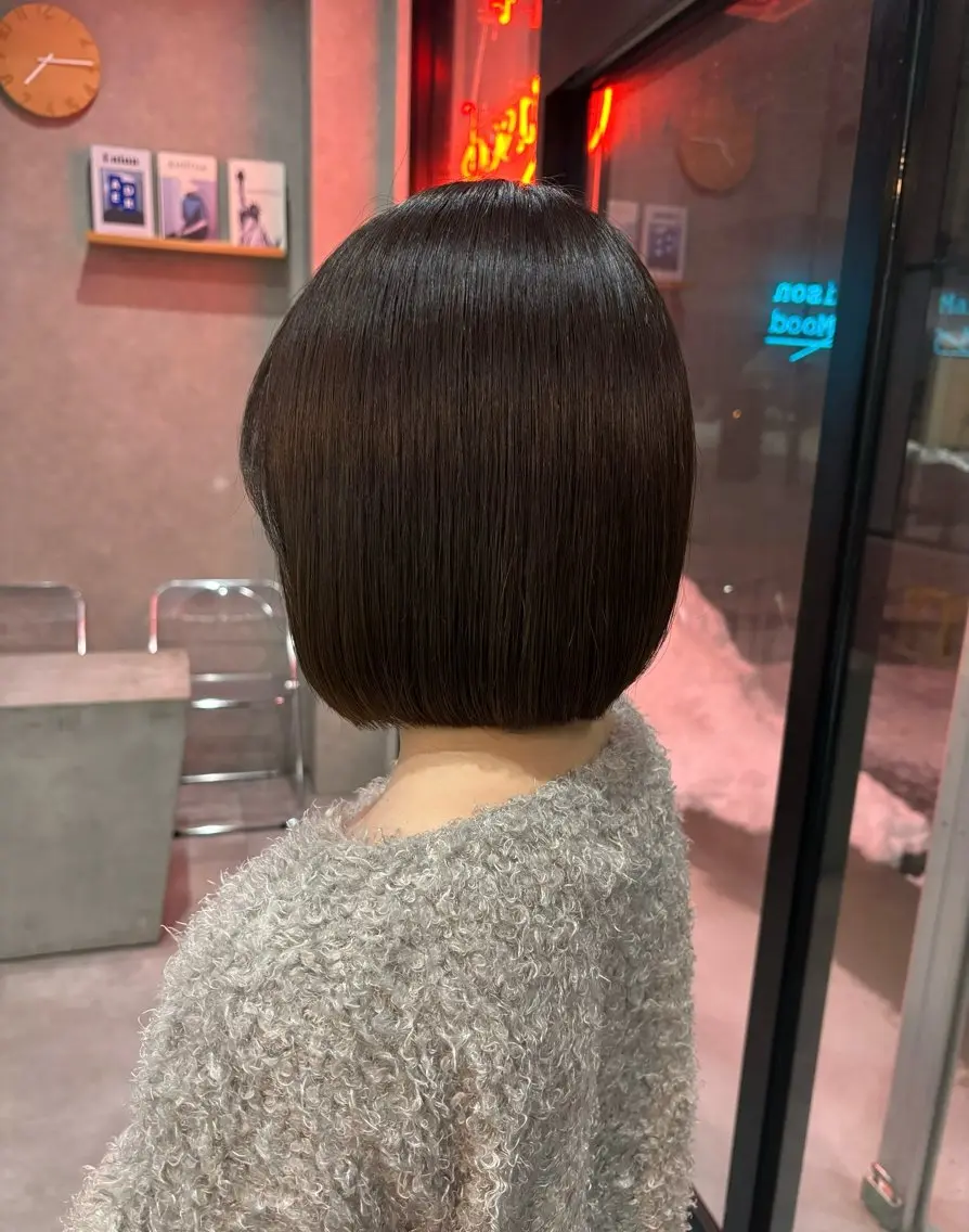 ショート カット つちくら あみのヘアスタイル