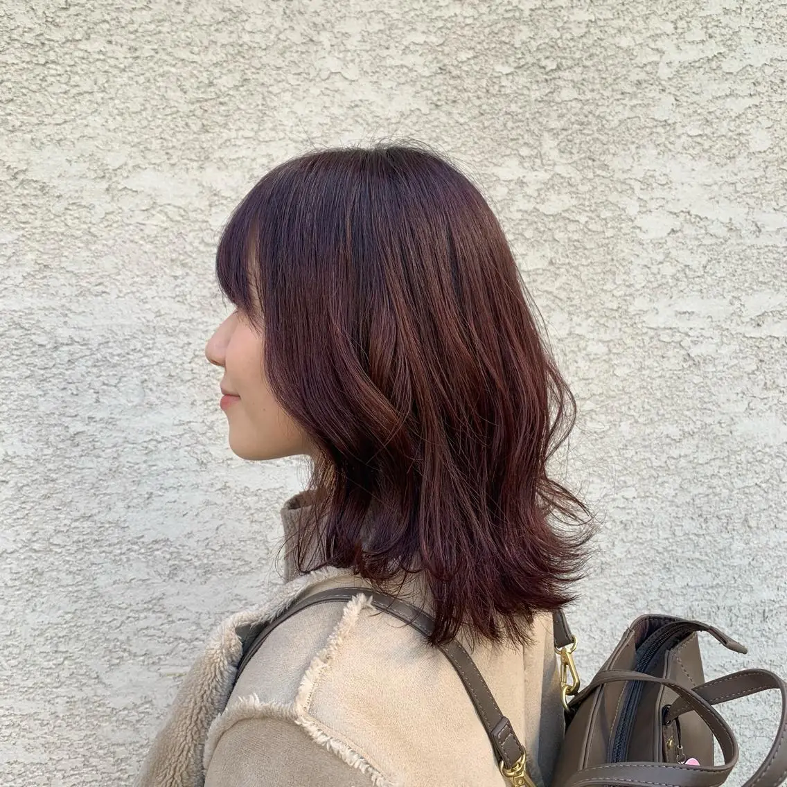 ミディアム カラー ヘアアレンジ レッドカラー 韓国風ヘア オルチャンヘア 韓国×髪質改善特化 💍maki💍のヘアスタイル