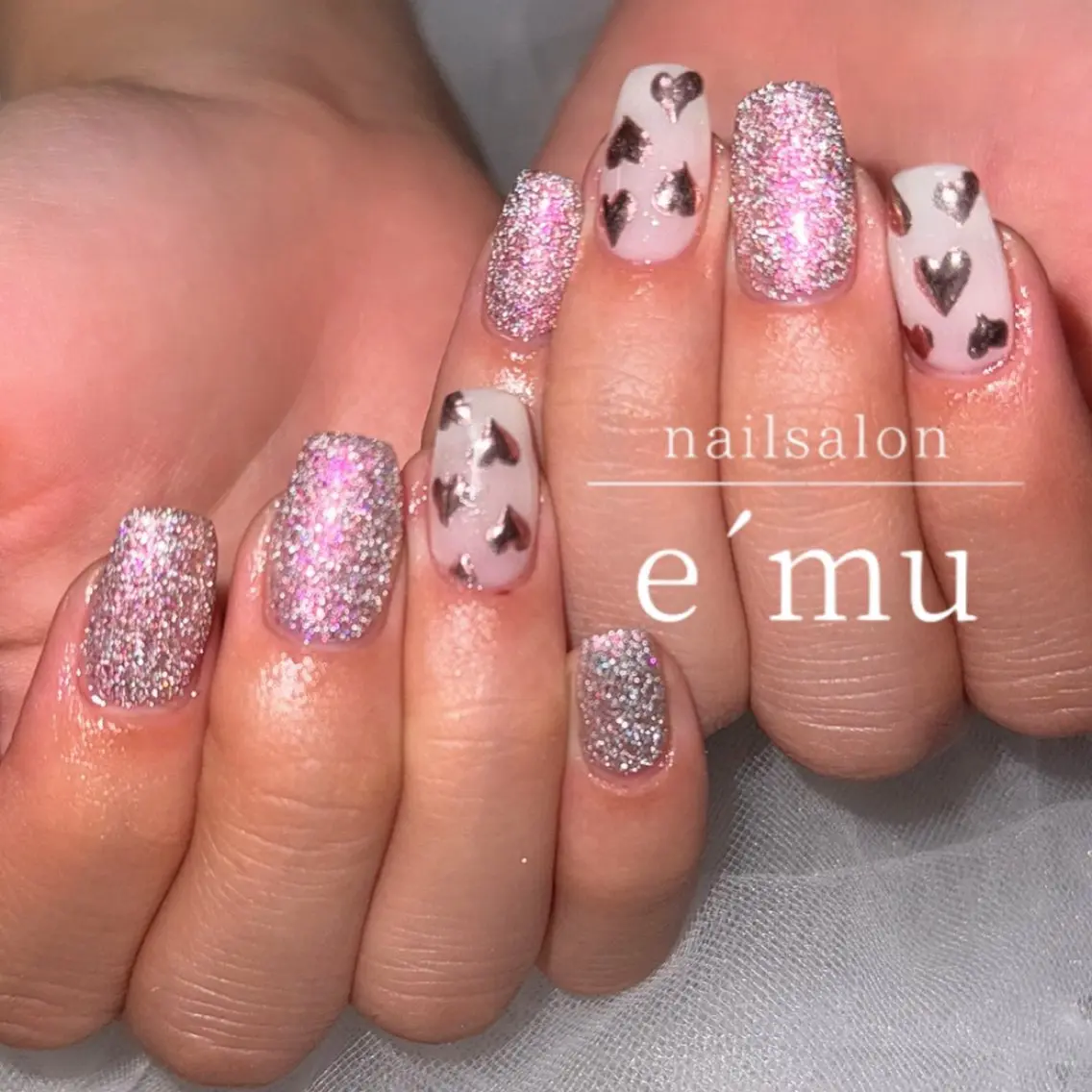 ネイル ハンドネイル nailsalon e´muのネイルデザイン