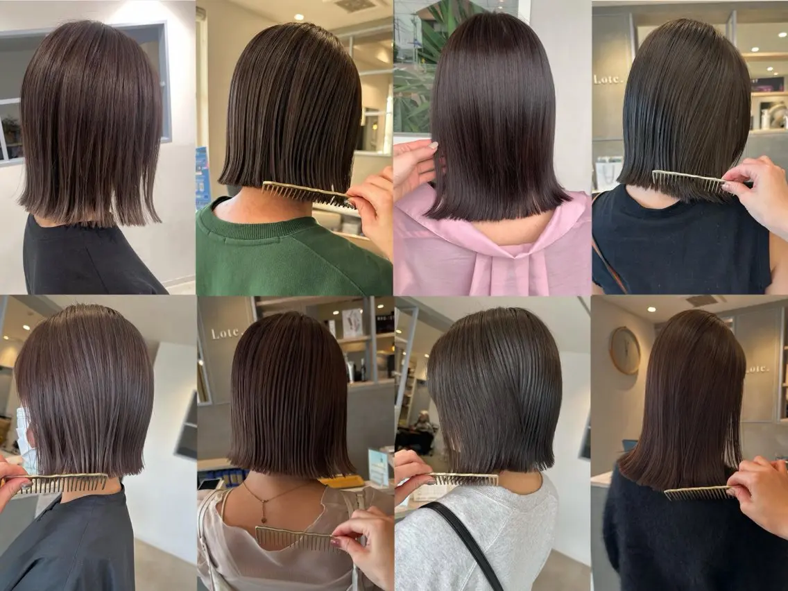 ミディアム 鈴木 朔弥/一宮のヘアスタイル