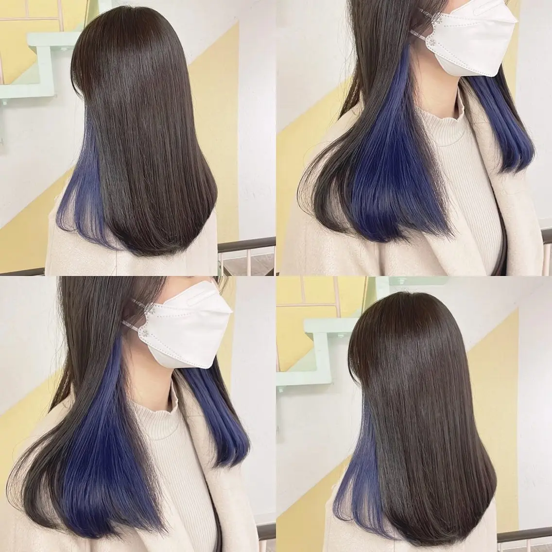 カラー ブリーチ ヘアカラー トリートメント 渋谷:インナーカラー ／🍒エリカ🍒のヘアスタイル