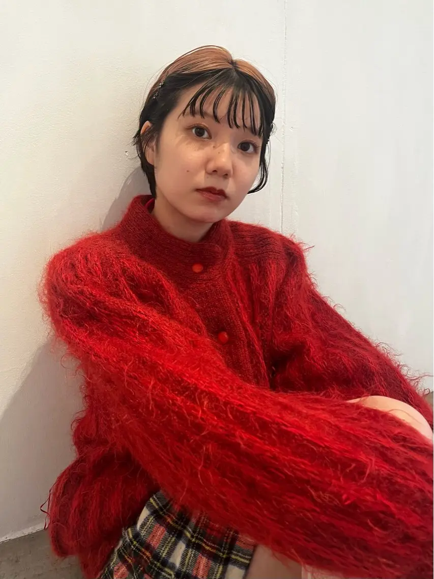 セミロング 髪質改善カラー cipre 唯舞のヘアスタイル