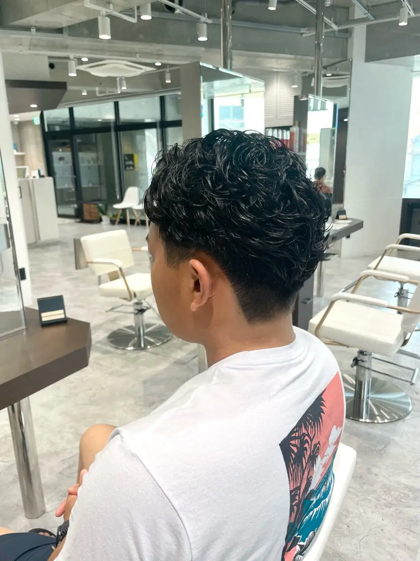 メンズ 縮毛矯正特化🩰 竹口はるかのヘアスタイル