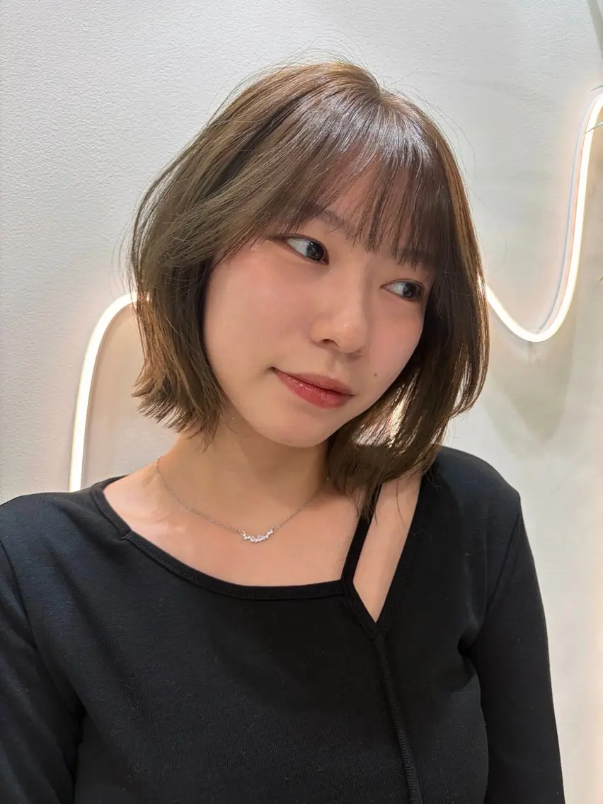 ショート カット トリートメント cana 札幌レイヤースタイルのヘアスタイル