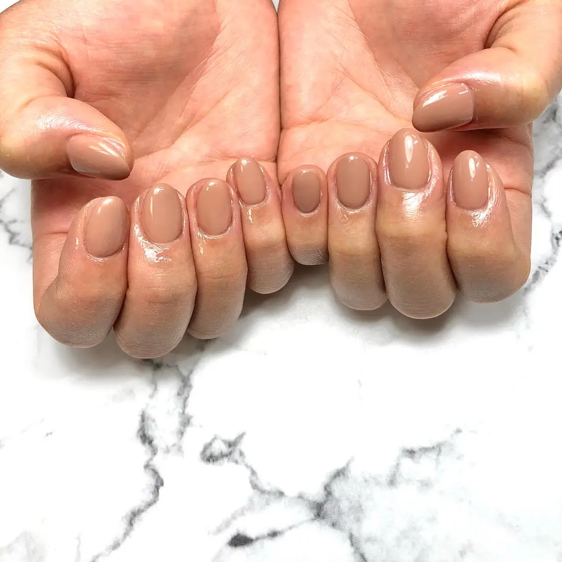 ネイル オフィスネイル ワンカラーネイル シンプルネイル ハンドネイル NAIL NOWのネイルデザイン