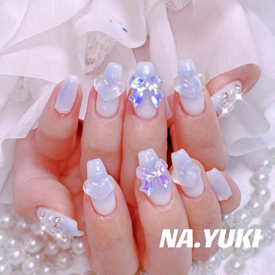 ネイル ハンドネイル 🎀 moo~ 🎀のネイルデザイン