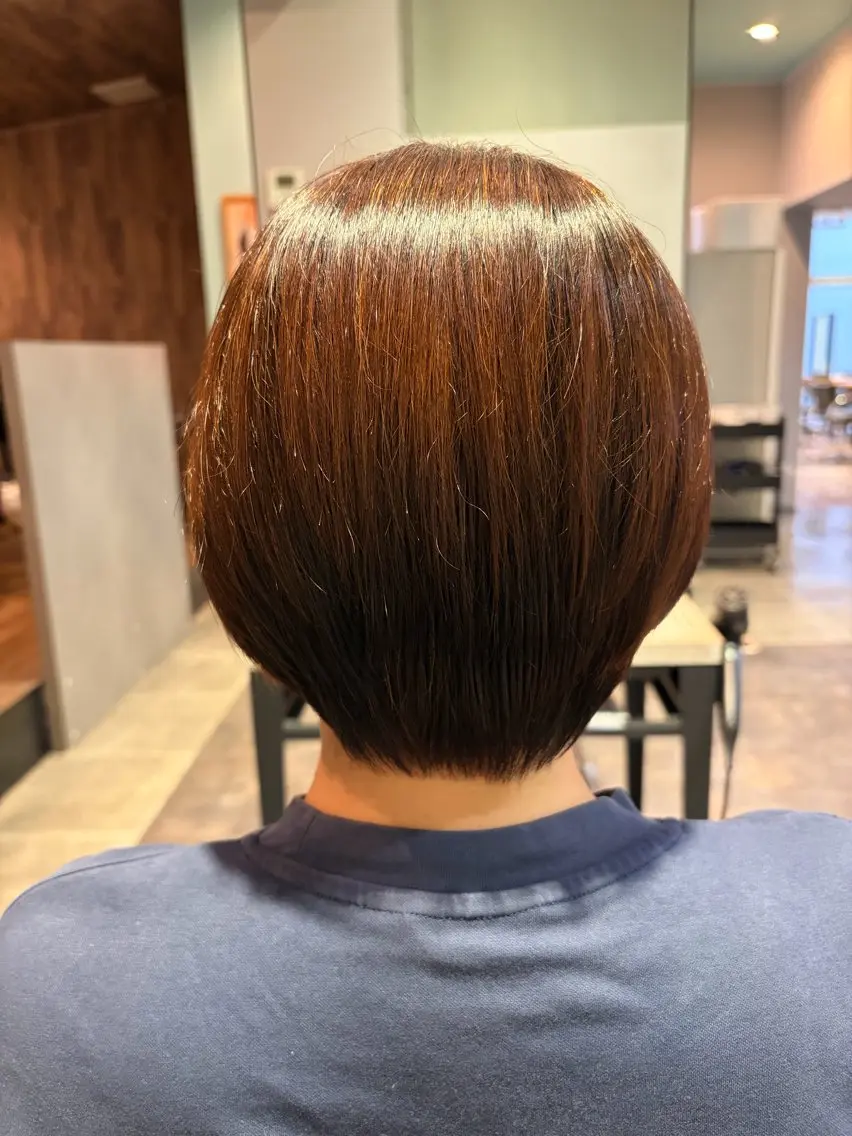 ショート カットモデル RURUのヘアスタイル