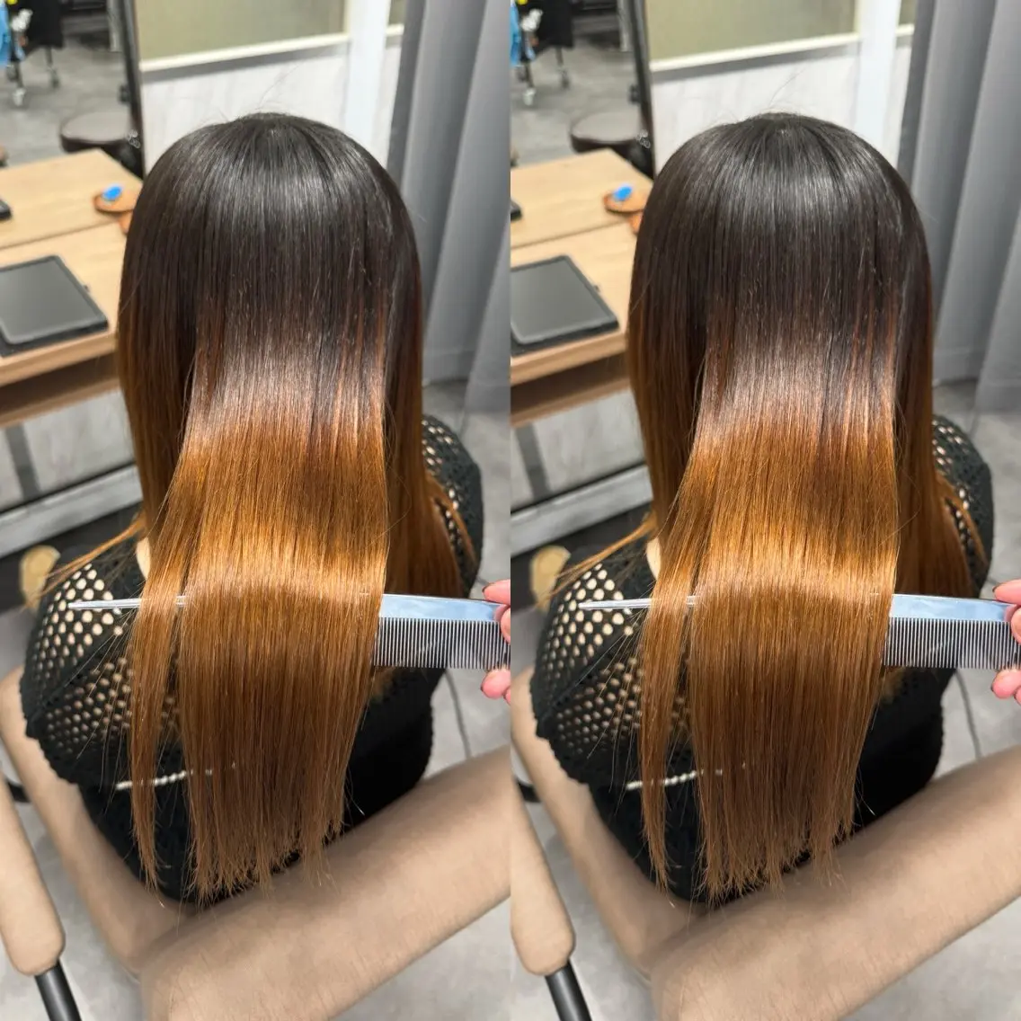 ロング 縮毛矯正 トリートメント TELAHAIR 副店長 YUTOのヘアスタイル