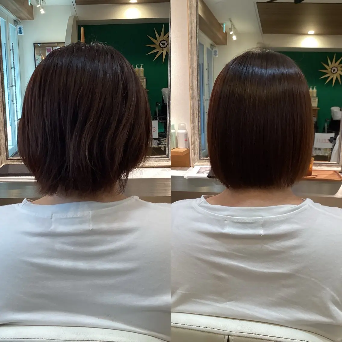 ショート 髪質改善 似合わせカット カット 縮毛矯正 hair bonitaのヘアスタイル