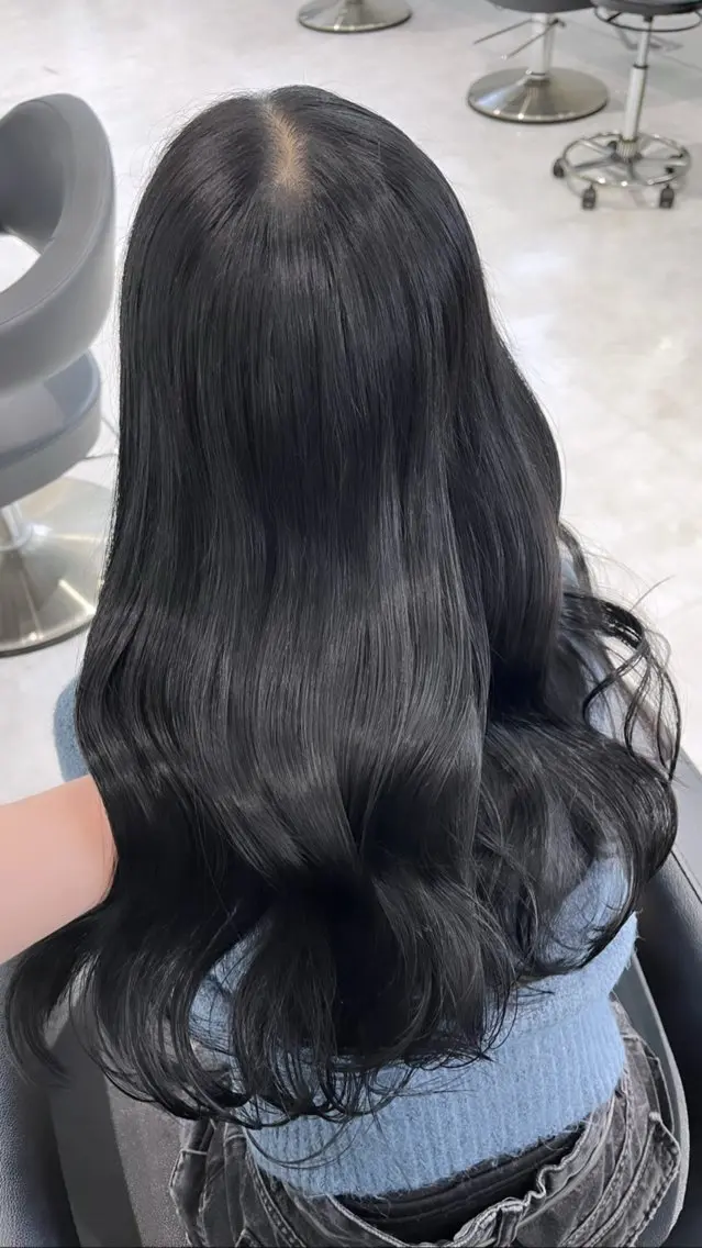 ロング カラー 縮毛矯正 トリートメント ブリーチなし特化 美容師💖SAE💖のヘアスタイル