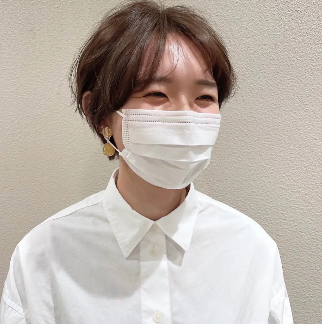 ショート カラー 🫧透明感カラー🫧 古川穂果のヘアスタイル