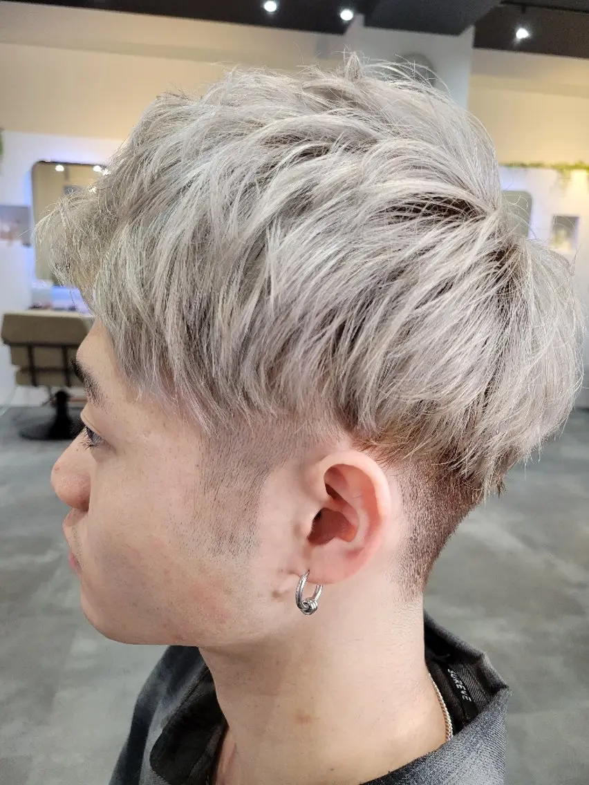 メンズ カラー カット ヘアカラー 大前 真のヘアスタイル