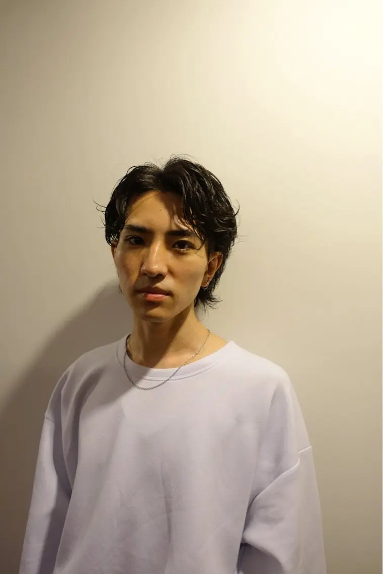 メンズ OjOmano ケンタのヘアスタイル