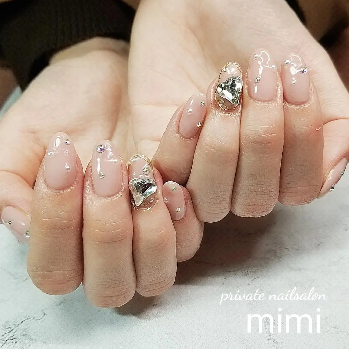 ネイル ワンホンネイル 博多ネイル ｍｉｍｉのネイルデザイン