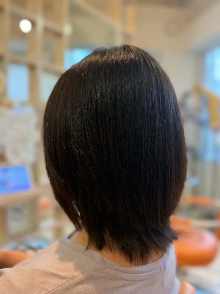ミディアム 外ハネヘア 米村 夏枝のヘアスタイル