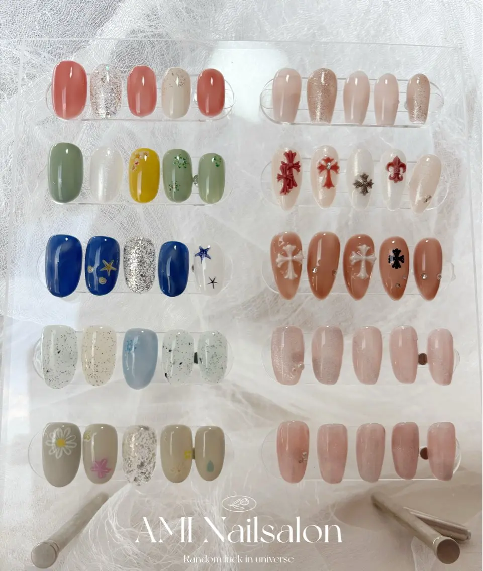 ミディアム ハンドネイル AMI Nailsalonのネイルデザイン