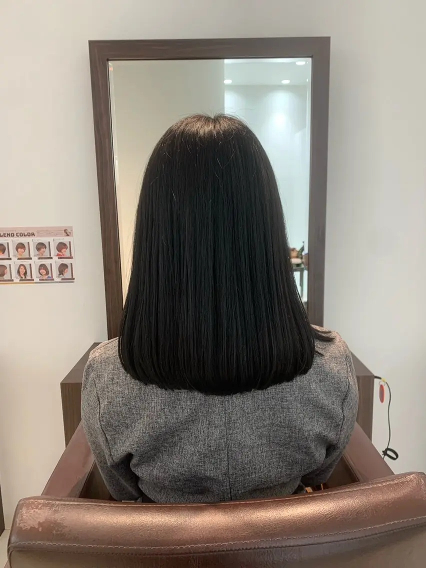 ミディアム カット はまだ まりなのヘアスタイル