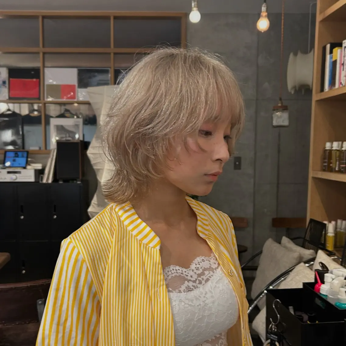 カラー ⭐️植田瑠菜⭐️ カラー／縮毛矯正のヘアスタイル
