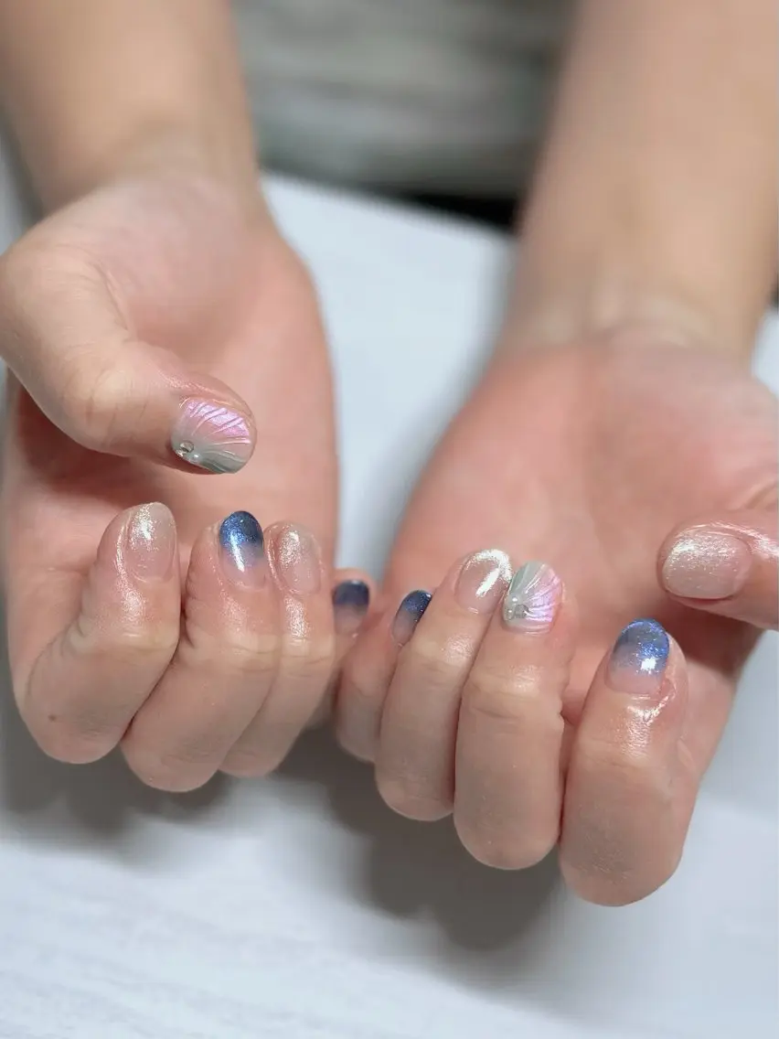 ネイル 持ち込み nyasu nailのネイルデザイン