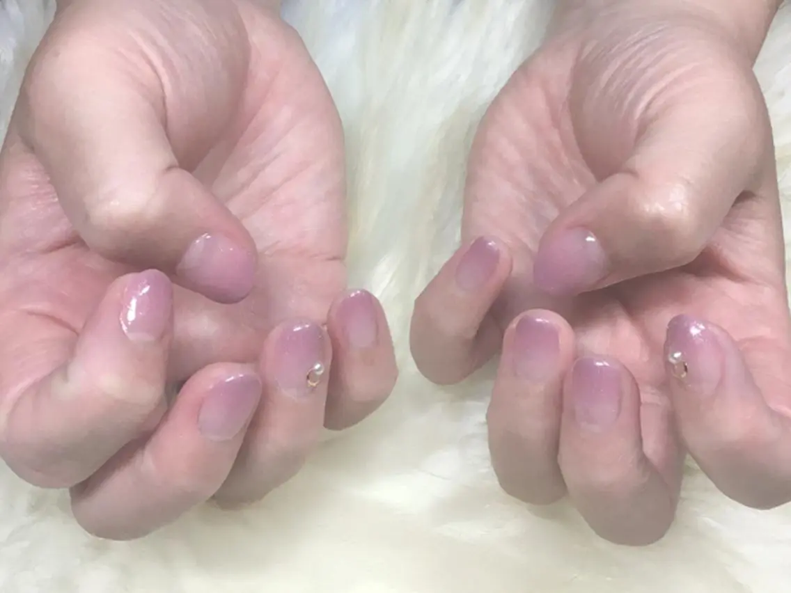 ネイル シンプルネイル ハンドネイル K. Airiのネイルデザイン
