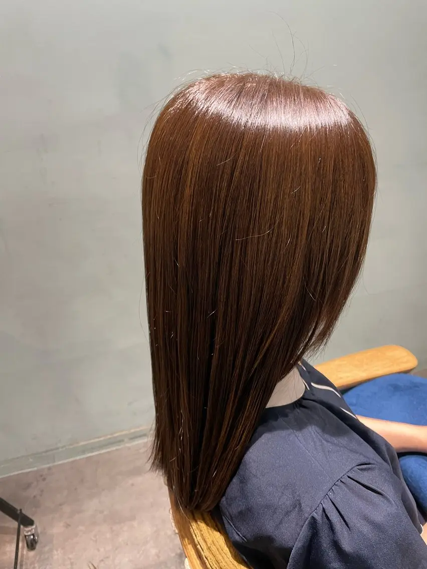 カラー ヘアカラー ミキ🐈‍⬛ 鎌倉のヘアスタイル