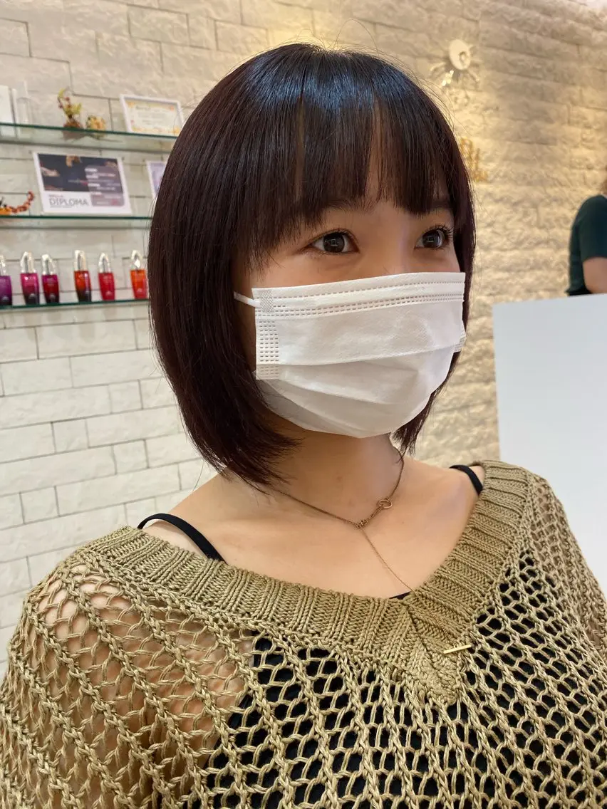 ショート オオタ ユイナ🌈のヘアスタイル