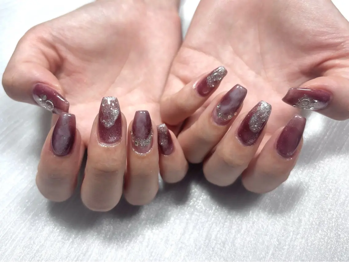 ネイル ハンドネイル Felix nail 🖤seriのネイルデザイン