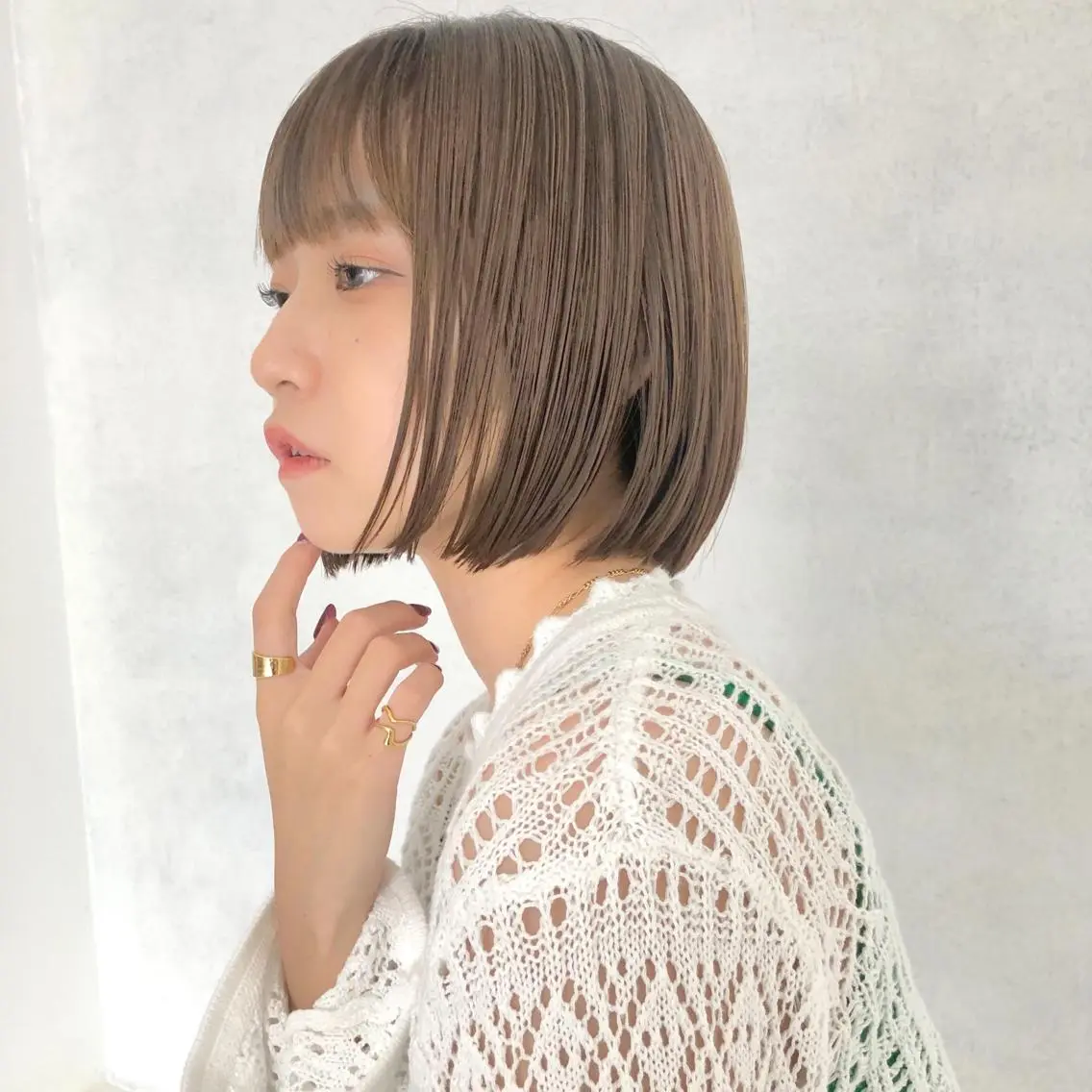 ショート カラー 🎗️mellow 神戸三宮 髪質改善のヘアスタイル