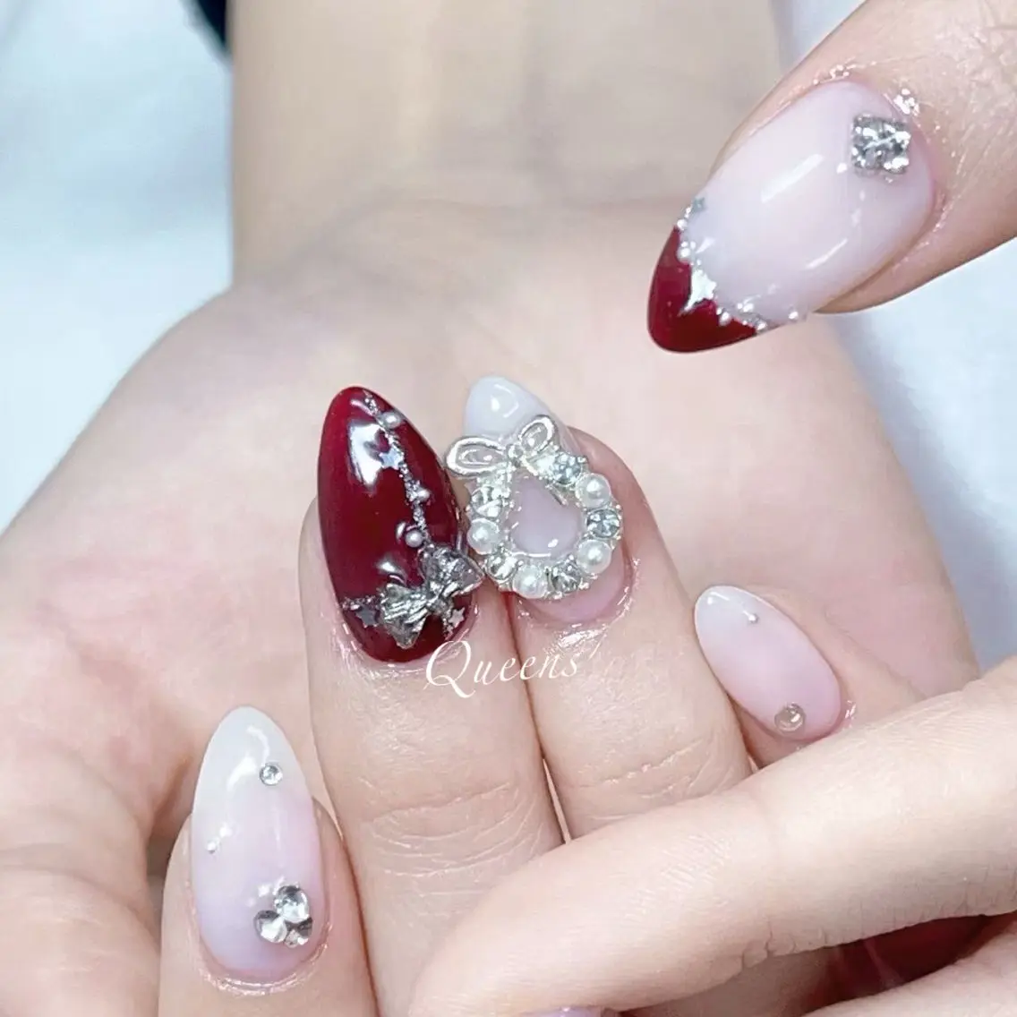 ネイル ハンドネイル Queens マオのネイルデザイン