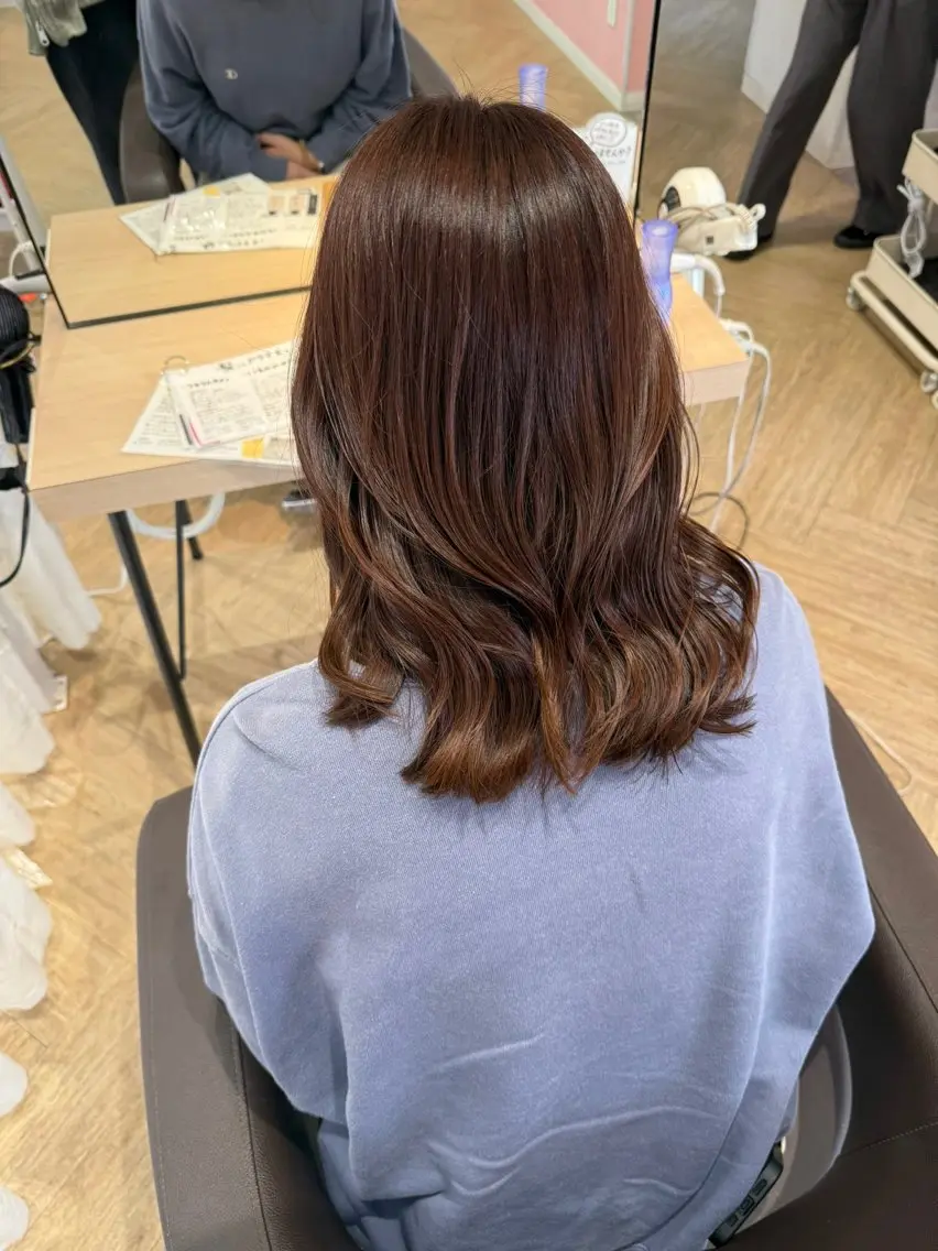 【✨OPEN限定価格✨】✂️似合わせカット+『白髪ぼかし』カラー+マーブスパ✂️¥13200→¥8000の写真