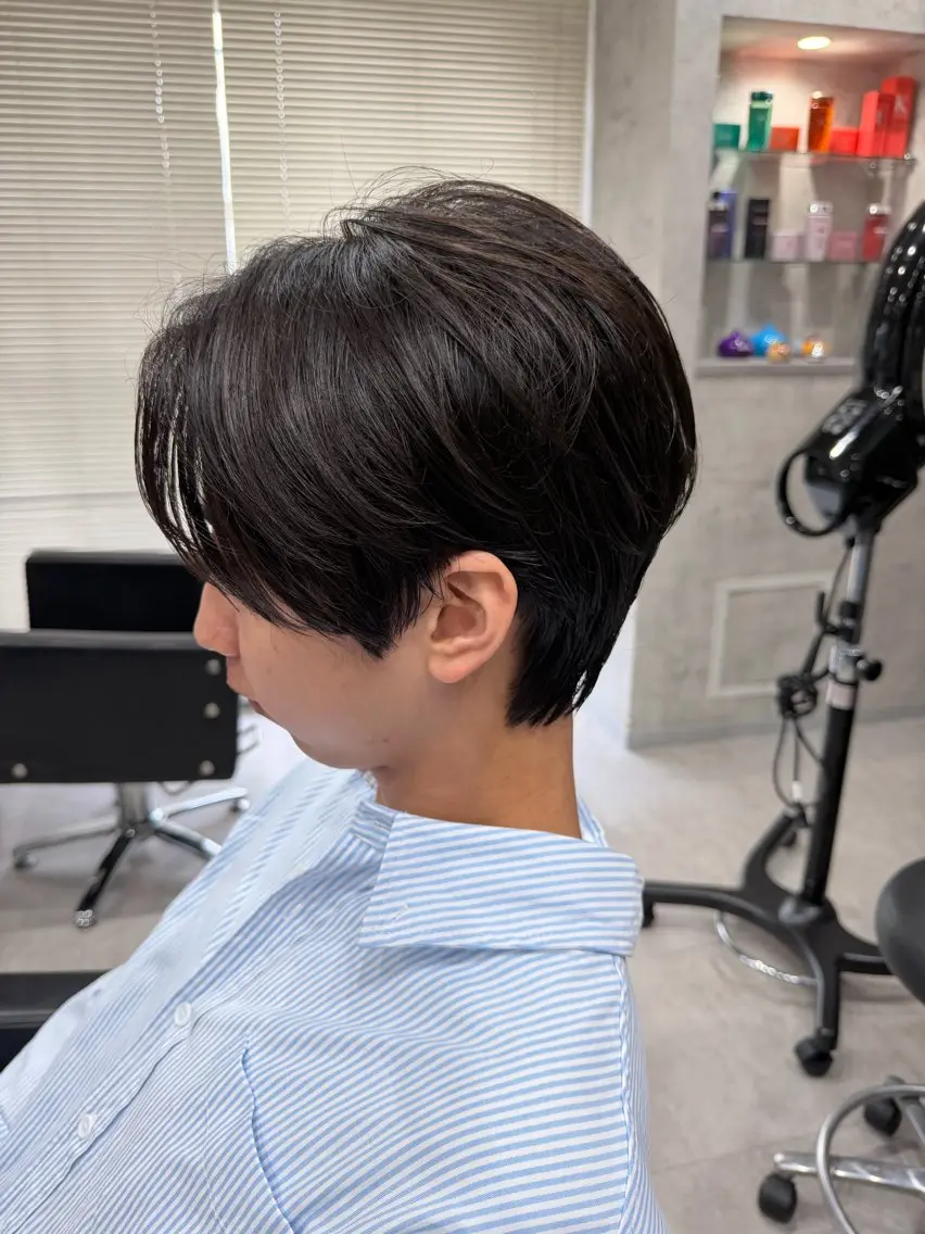 ショート メンズ カット ユウ🪄 パーマ指名No1のヘアスタイル