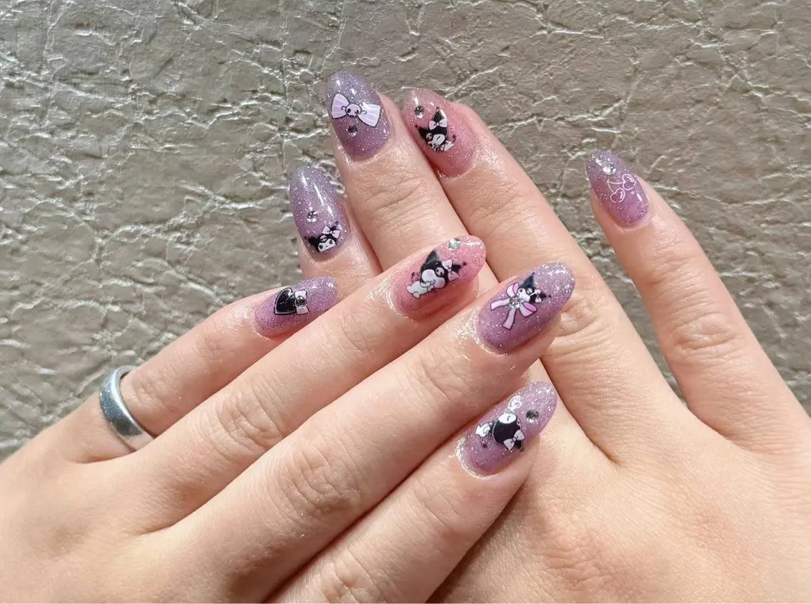 ネイル アートネイル フラワーネイル フットネイル ジェルネイル マグネットネイル Babarla Nailのネイルデザイン