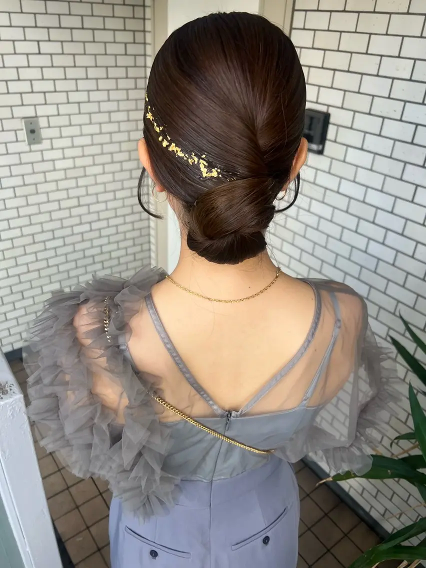 ヘアアレンジ ヘアセット 大人可愛いヘアメイク 💋🧚♀️しずかのヘアスタイル