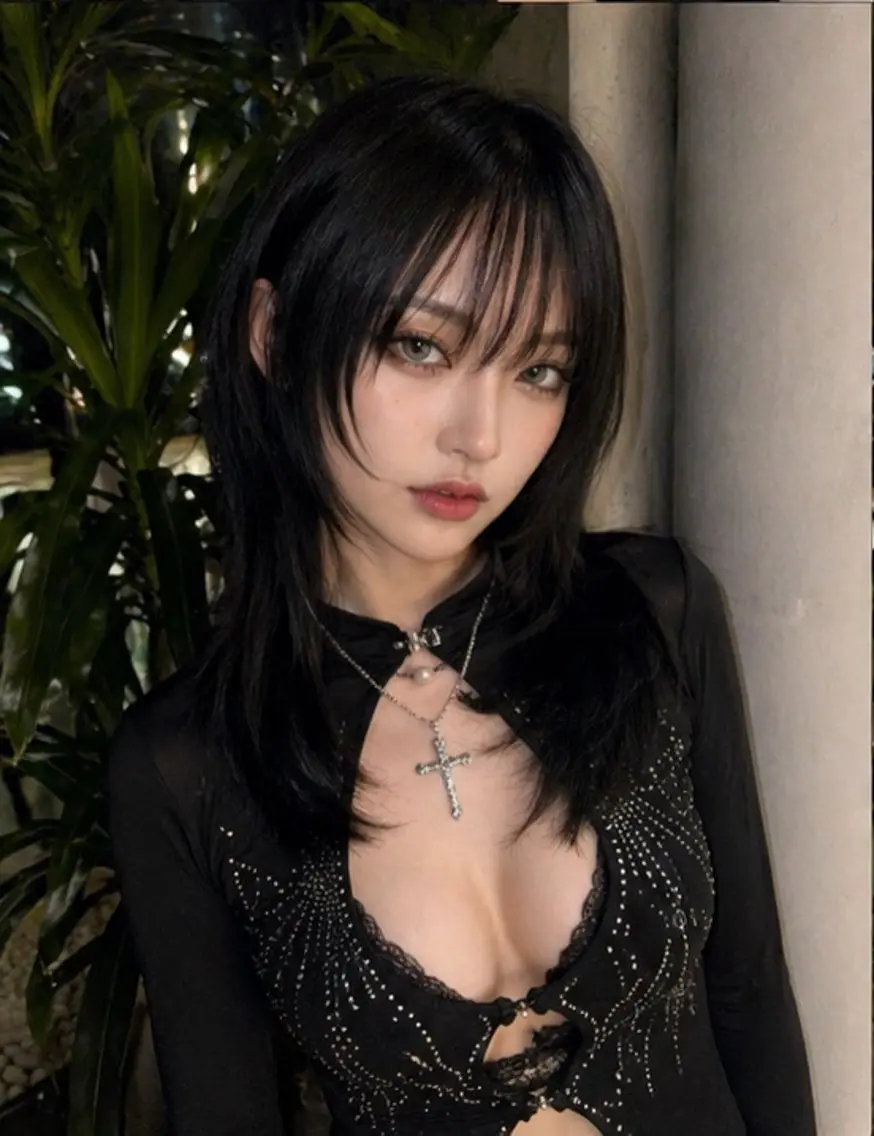 ミディアム カット レイヤー×ハイトーン ×デザイン 啓太のヘアスタイル