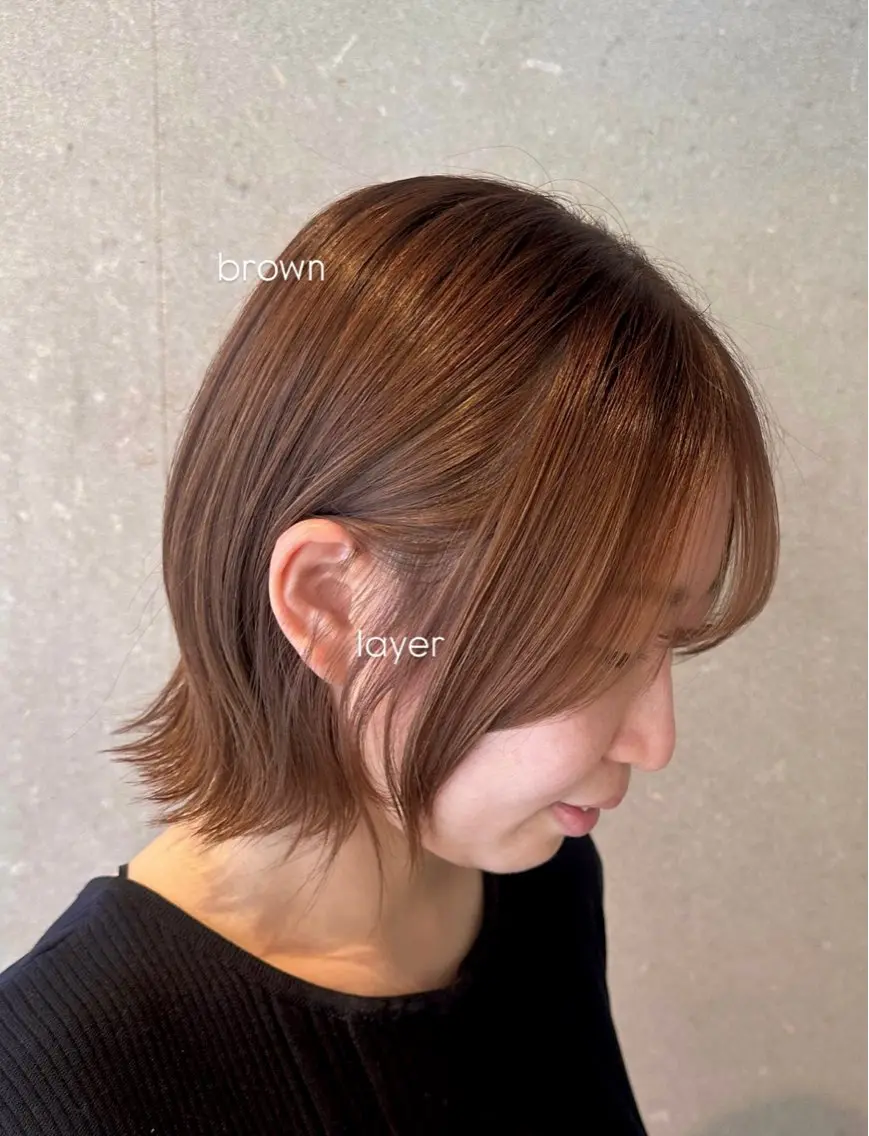 ショート カラー 🫧🎀tasty yama🫧🪽のヘアスタイル