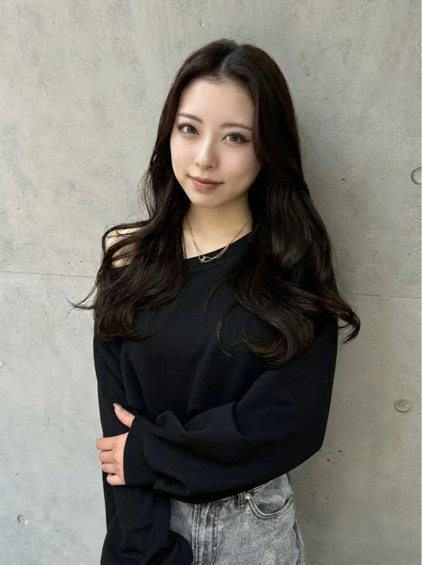 【もう傷ませない️🫧】カット+高濃度水素カラー+ヘアエステの写真