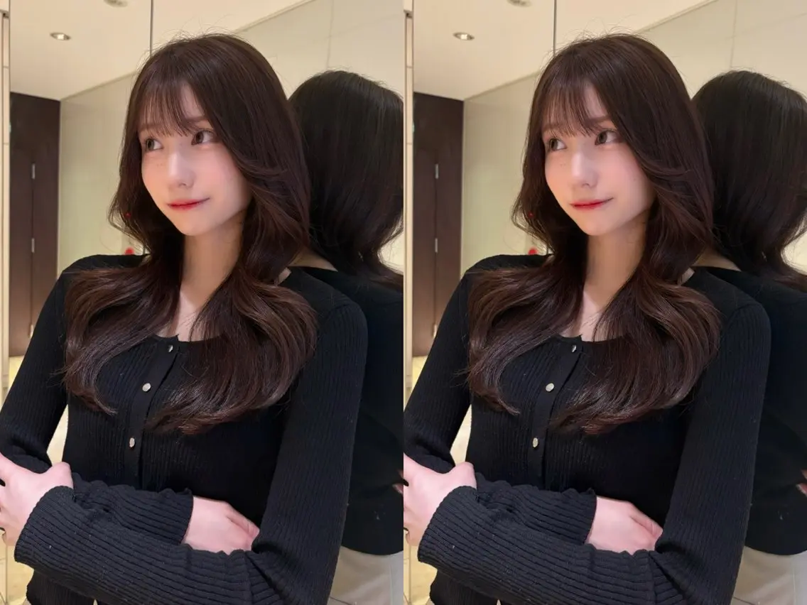 ロング ロング 谷川が作る熊本1🥇 レイヤーカットのヘアスタイル