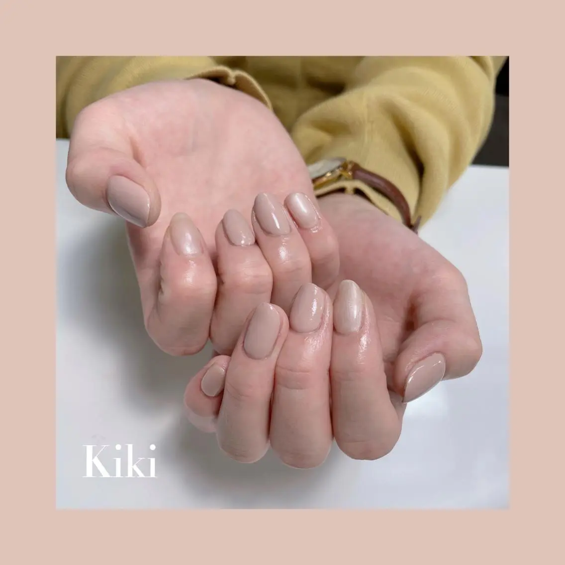 ネイル ハンドネイル ハンドケア Kiki 🪐のネイルデザイン