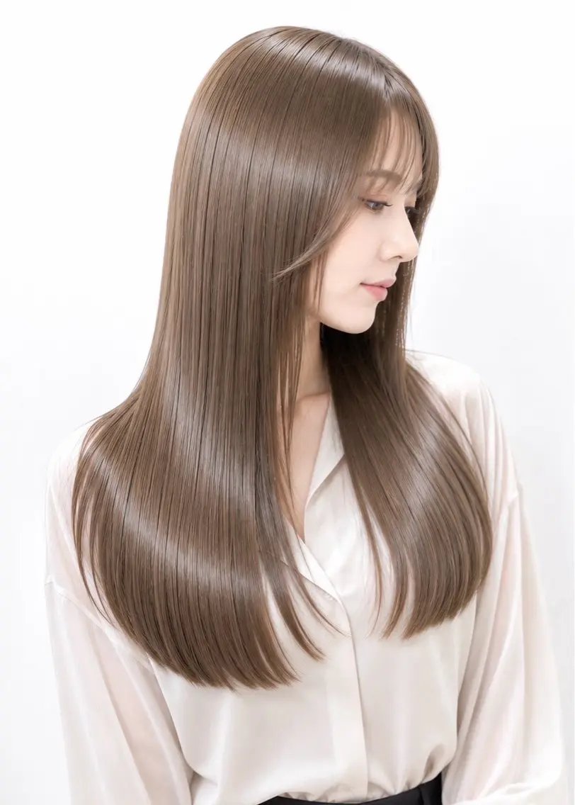 トリートメント 髪質改善/艶カラー 大原愛果のヘアスタイル
