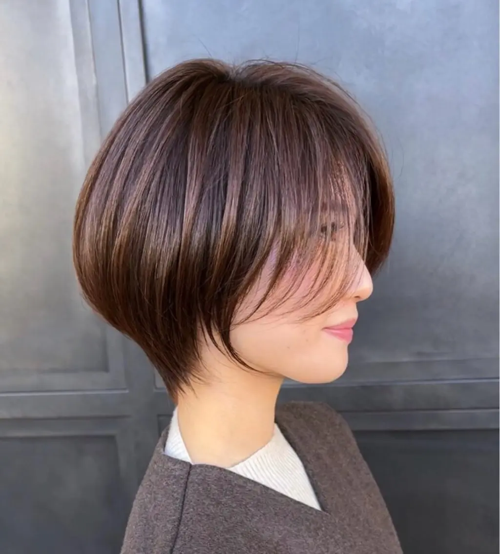 ショート 尾前 了守のヘアスタイル