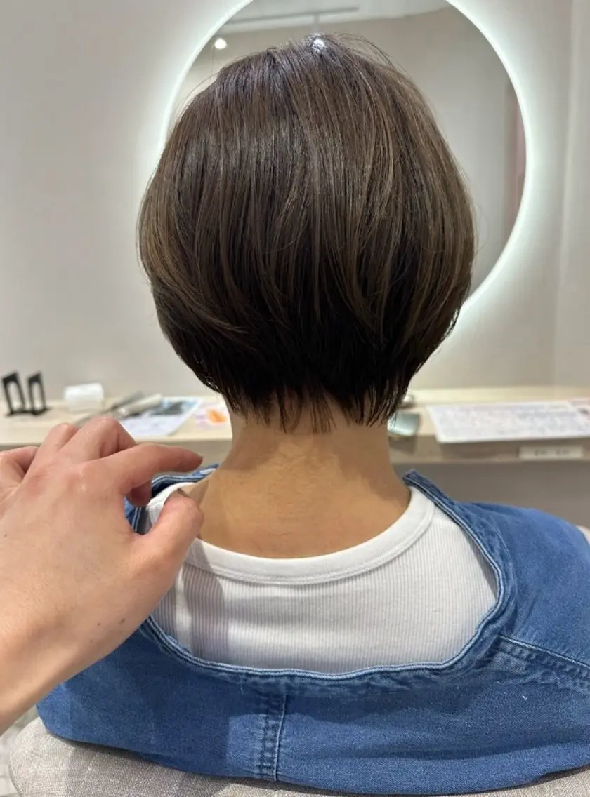 ショート やぶかみ りんのヘアスタイル