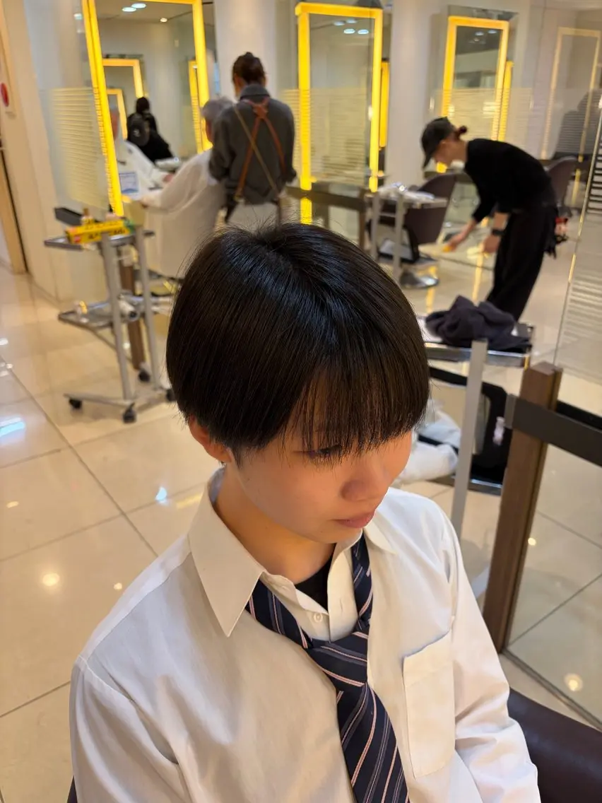メンズカット+垢抜け眉カット✨️の写真