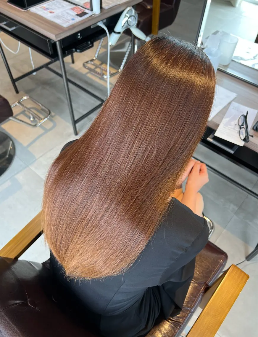 ロング ヘアカラー Kako🫧⭐️ アシスタント/モデルのヘアスタイル