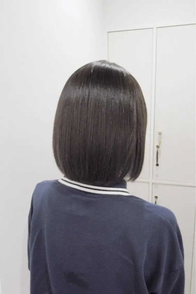 ミディアム カラー ベージュカラー ブラウンカラー 透明感カラー オリーブベージュ ヘアカラー 艶カラー/透明感 /ヒグチアオイのヘアスタイル