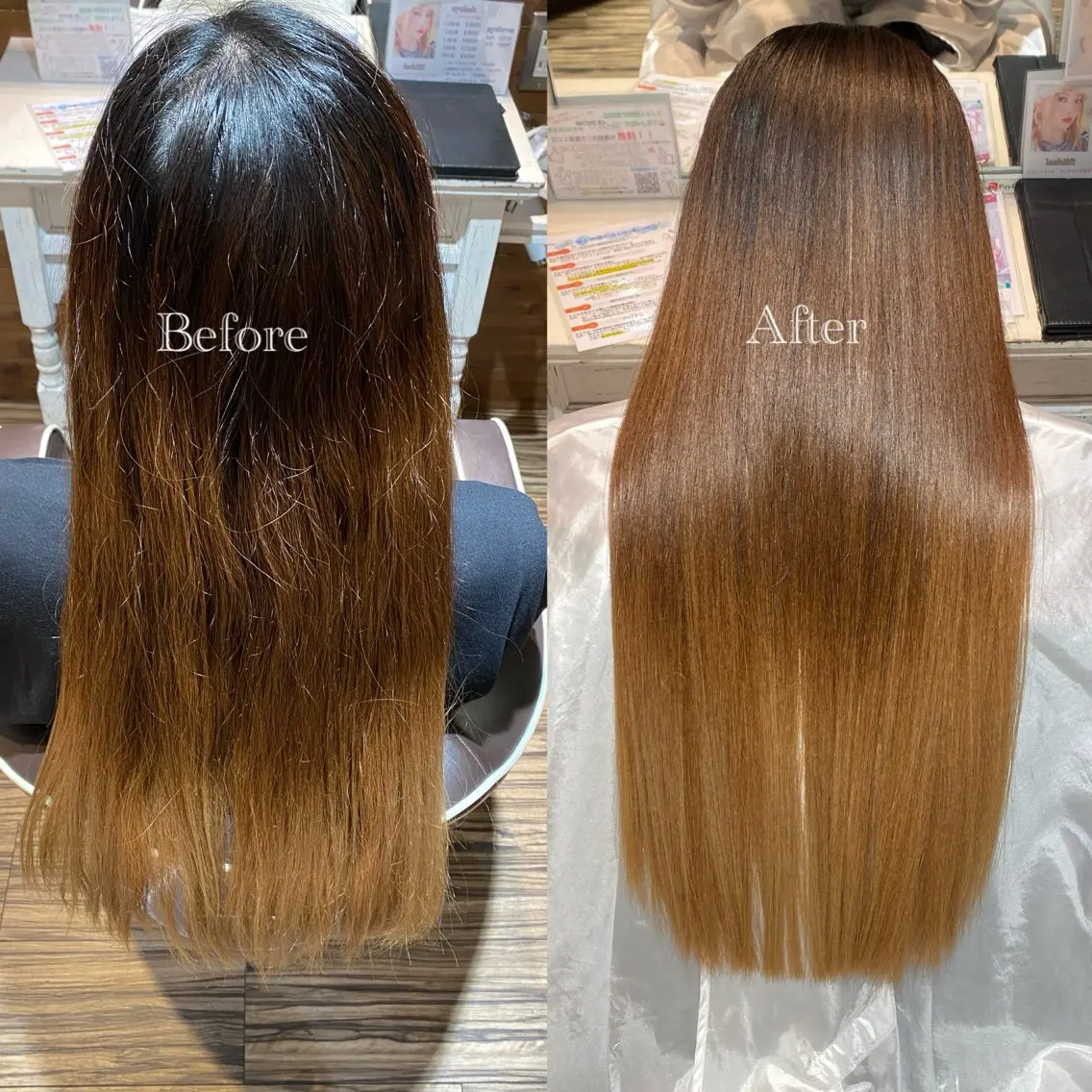 人気No.1💫うる艶🧚🏻髪質改善トリートメント👼🏻✨枝毛カット無料✂️の写真