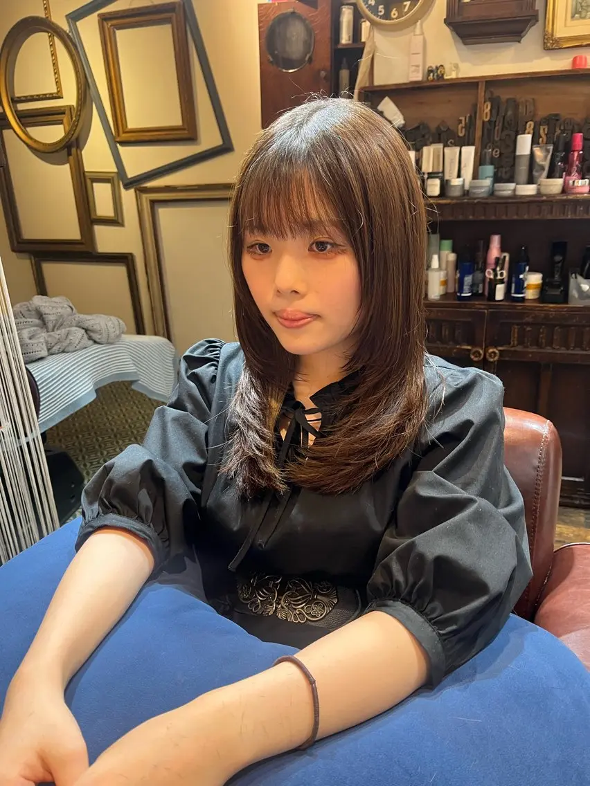 ロング レイヤーカット カット ヘアカラー トリートメント ヘッドスパ トレンドパーマ 🌱ショート/緒方椋のヘアスタイル