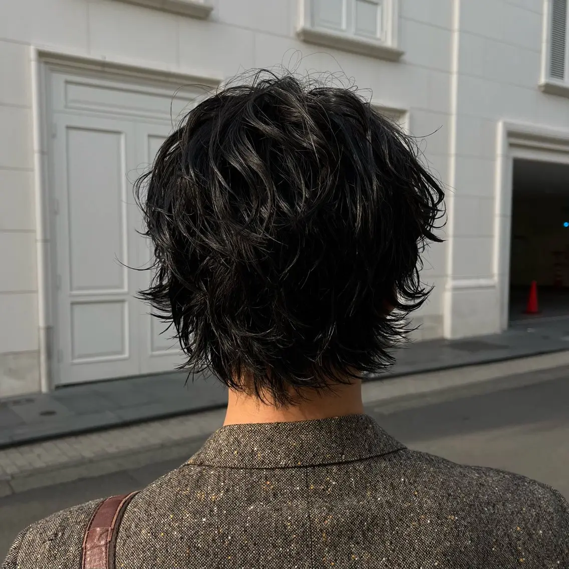 ショート パーマ メンズ メンズパーマ メンズショート ショートヘア 原田 祐輔のヘアスタイル